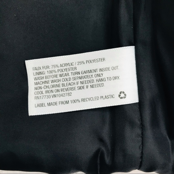 Osh Kosh Faux Fur Floral Jacket - Picture 6 of 10